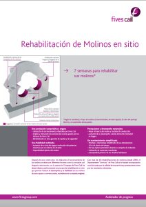 Rehabilitación de Molinos en sitio