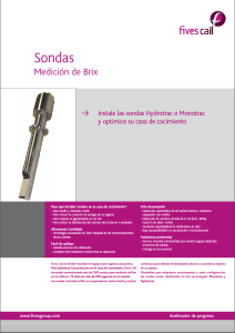Sondas Medicion de Brix