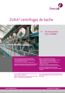 ZUKA centrifugas de bache